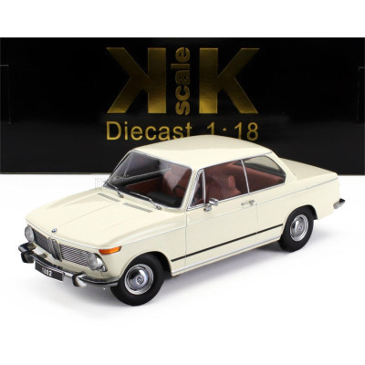 KK SCALE BMW 1802 1-SERIES FACELIFT (RESTYLING) 1971 - WHITE 1/18