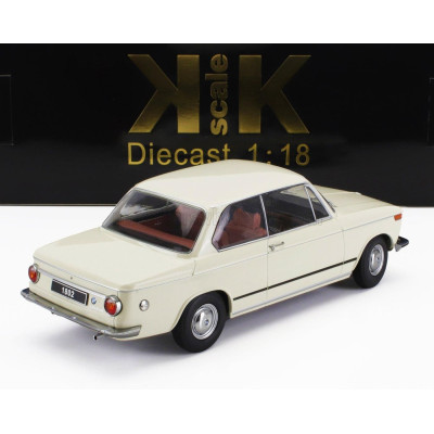KK SCALE BMW 1802 1-SERIES FACELIFT (RESTYLING) 1971 - WHITE 1/18