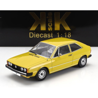 KK SCALE VOLKSWAGEN SCIROCCO MKI TS 1976 - YELLOW 1/18
