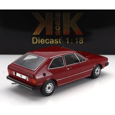 KK SCALE VOLKSWAGEN SCIROCCO MKI TS 1976 - RED 1/18