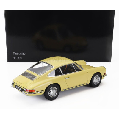 KYOSHO PORSCHE 911 901 COUPE 1964 - CHAMPAGNE YELLOW 1/18