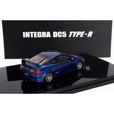 LCD MODEL HONDA INTEGRA (DC5) TYPE R 2006 - BLUE 1/43