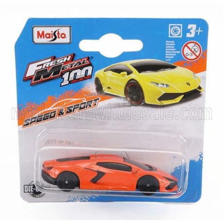 MAISTO LAMBORGHINI REVUELTO HYBRID 2023 - ORANGE 1/55