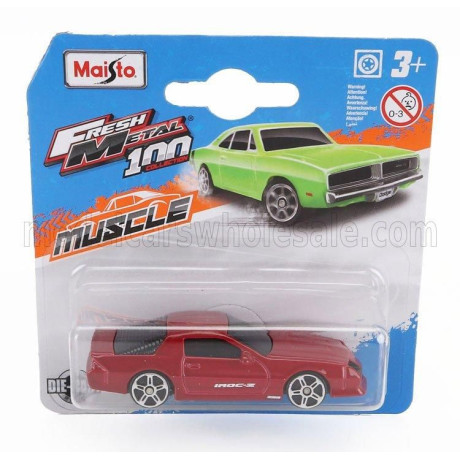 MAISTO CHEVROLET IROC-Z 1980 - RED 1/55