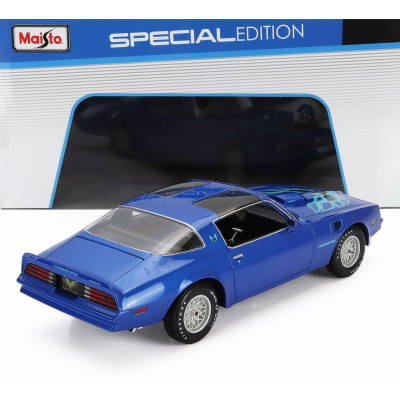 MAISTO PONTIAC FIREBIRD TRANS AM 1978 - BLUE 1/18