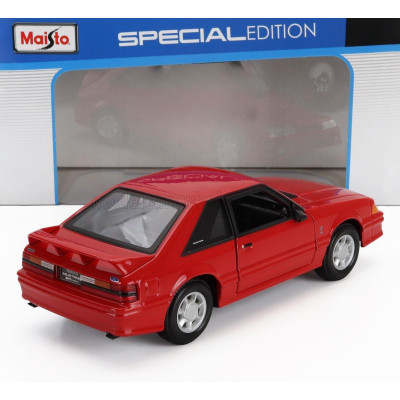 MAISTO FORD USA MUSTANG SVT COBRA COUPE 1993 - RED 1/24