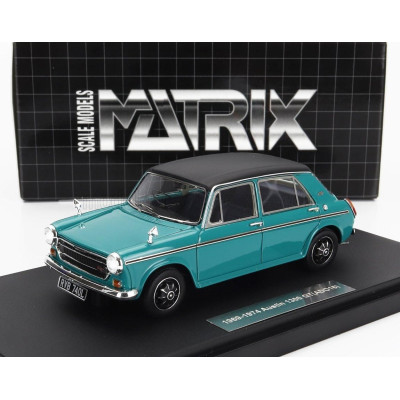 MATRIX SCALE MODELS AUSTIN 1300 GT 1971 - TURQUOISE 1/43