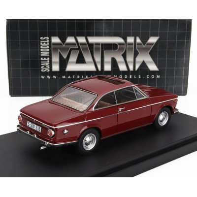 MATRIX SCALE MODELS BMW 1602 BAUR COUPE 1967 - RED 1/43