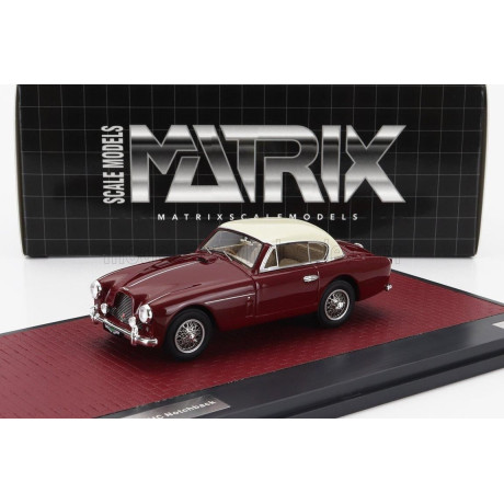 MATRIX SCALE MODELS ASTON MARTIN DB2-4 MKII FHC NOTCHBACK 1955 - RED CREAM 1/43