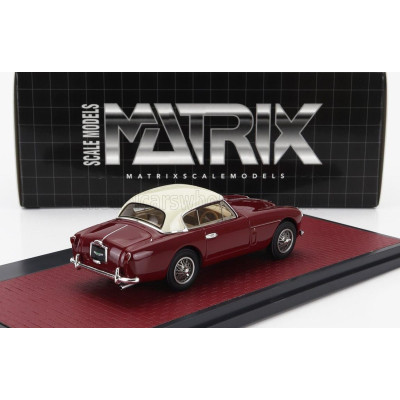 MATRIX SCALE MODELS ASTON MARTIN DB2-4 MKII FHC NOTCHBACK 1955 - RED CREAM 1/43