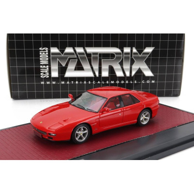 MATRIX SCALE MODELS FERRARI 456GT SEDAN 1993 - RED 1/43