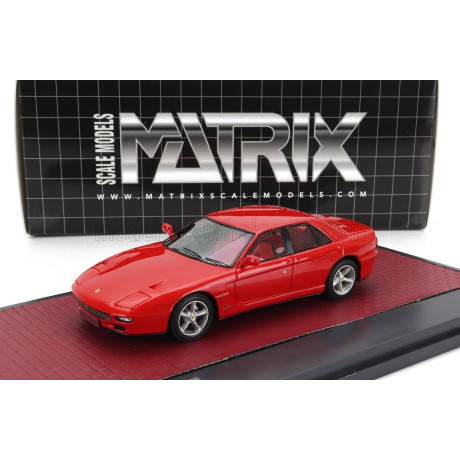 MATRIX SCALE MODELS FERRARI 456GT SEDAN 1993 - RED 1/43