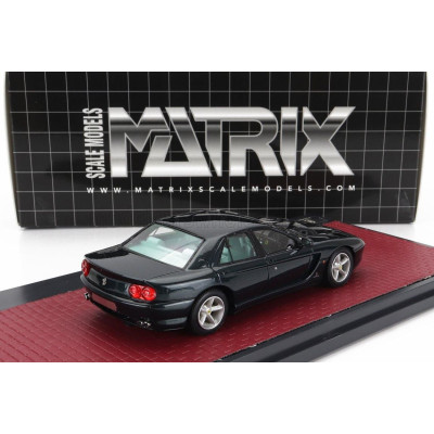 MATRIX SCALE MODELS FERRARI 456GT SEDAN 1993 - GREEN MET 1/43