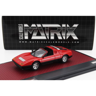 MATRIX SCALE MODELS FERRARI 512BB TARGA STRAMAN 1978 - RED 1/43
