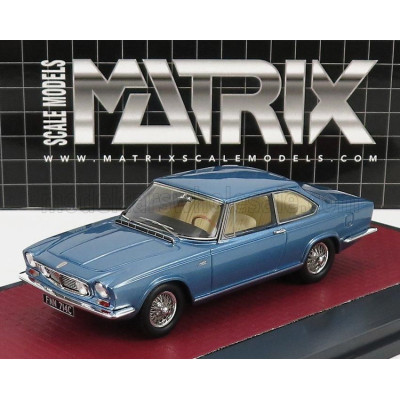 MATRIX SCALE MODELS JAGUAR S-TYPE FRUA 1966 - BLUE MET 1/43