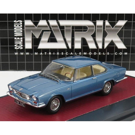 MATRIX SCALE MODELS JAGUAR S-TYPE FRUA 1966 - BLUE MET 1/43