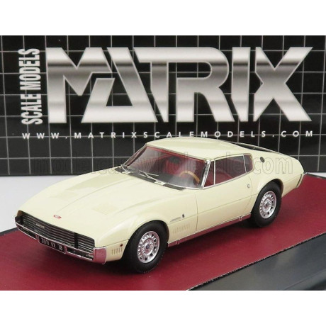 MATRIX SCALE MODELS JENSEN NOVA VIGNALE 1967 - WHITE 1/43