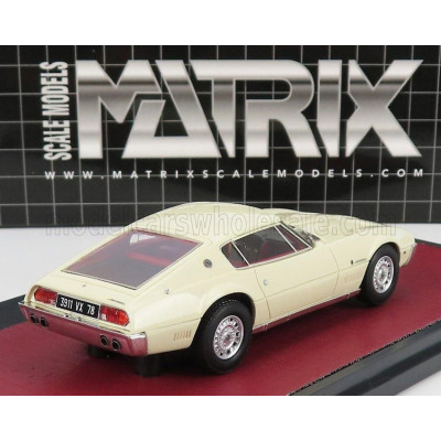 MATRIX SCALE MODELS JENSEN NOVA VIGNALE 1967 - WHITE 1/43