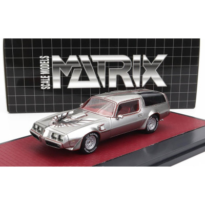 MATRIX SCALE MODELS PONTIAC FIREBIRD TRANS AM SB CONCEPT 1979 - SILVER 1/43