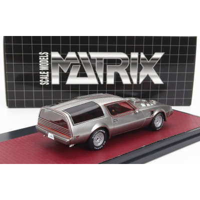 MATRIX SCALE MODELS PONTIAC FIREBIRD TRANS AM SB CONCEPT 1979 - SILVER 1/43
