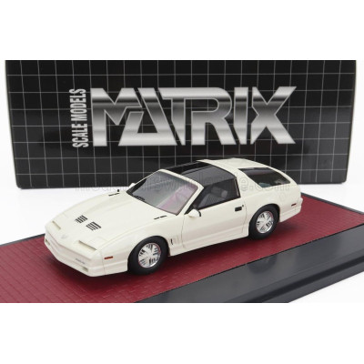MATRIX SCALE MODELS PONTIAC FIREBIRD TRANS AM TYPE K KAMMBACK CONCEPT PROTOTYPE 1985 - WHITE 1/43