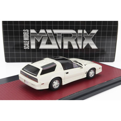 MATRIX SCALE MODELS PONTIAC FIREBIRD TRANS AM TYPE K KAMMBACK CONCEPT PROTOTYPE 1985 - WHITE 1/43