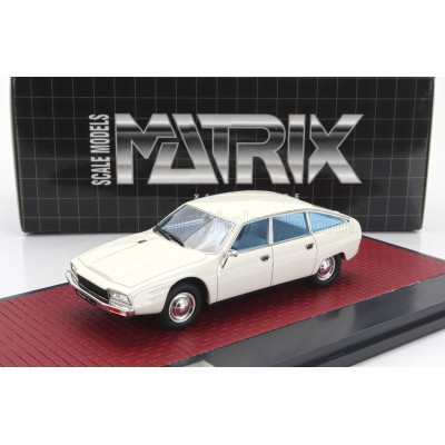 MATRIX SCALE MODELS CITROEN PROJET L 1971 - WHITE 1/43