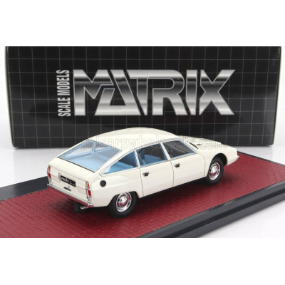 MATRIX SCALE MODELS CITROEN PROJET L 1971 - WHITE 1/43