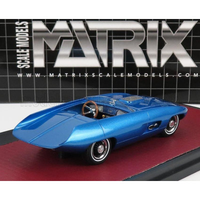 MATRIX SCALE MODELS PONTIAC VIVANT 77 ADAMS SPIDER 1965 - BLUE MET 1/43