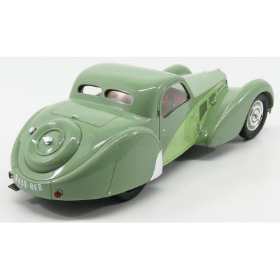 MATRIX SCALE MODELS BUGATTI T57C ATALANTE 1937 - GREEN 1/18