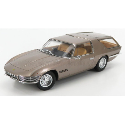 MATRIX SCALE MODELS FERRARI 330GT ch.7963 SHOOTING BRAKE VIGNALE 1968 - BEIGE MET 1/18