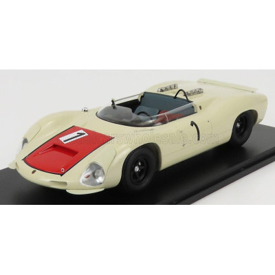 MATRIX SCALE MODELS PORSCHE 910-8 BERGSPIDER N 1 1967 - WHITE RED 1/18