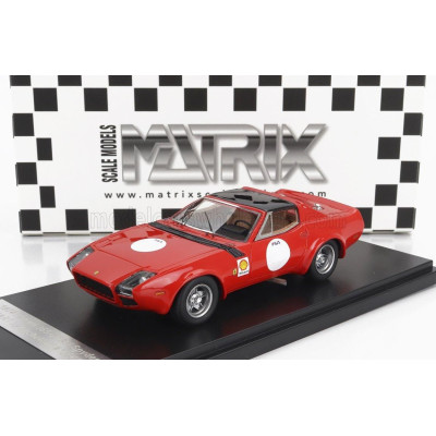 MATRIX SCALE MODELS FERRARI 365 GTB/4 NART N 0 MICHELOTTI 1974 - RED 1/43