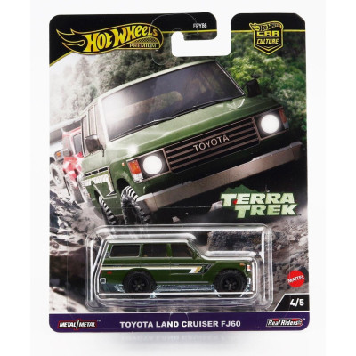 MATTEL HOT WHEELS TOYOTA LAND CRUISER FJ60 1982 - GREEN 1/64