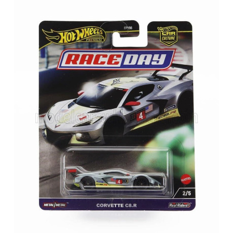 MATTEL HOT WHEELS CHEVROLET CORVETTE C8.R 5.5L V8 TEAM CORVETTE RACING N 4 24h DAYTONA 2020 M.FASSLER - O.GAVIN - T.MILNER - SIL