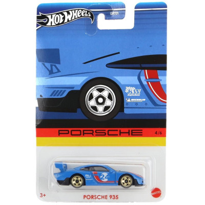 MATTEL HOT WHEELS PORSCHE 935 N 24 RACING 1983 - BLUE 1/64