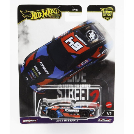 MATTEL HOT WHEELS NISSAN Z N 64 RACING COUPE 2023 - BLACK RED BLUE 1/64