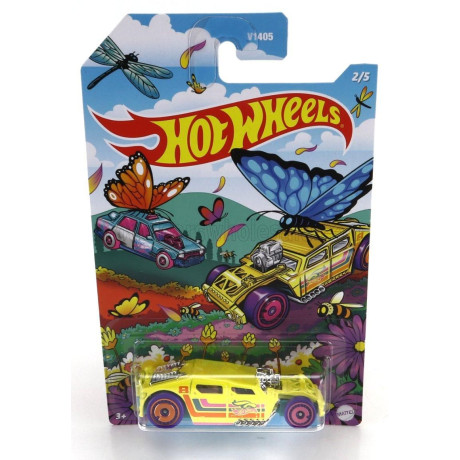 MATTEL HOT WHEELS AUTOMOBILE LETHAL DIESEL - YELLOW 1/64