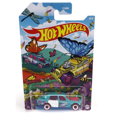 MATTEL HOT WHEELS AUTOMOBILE TIME ATTAXI - LIGHT BLUE 1/64