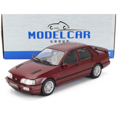 MCG FORD ENGLAND SIERRA COSWORTH 4x4 1990 - DARK RED 1/18