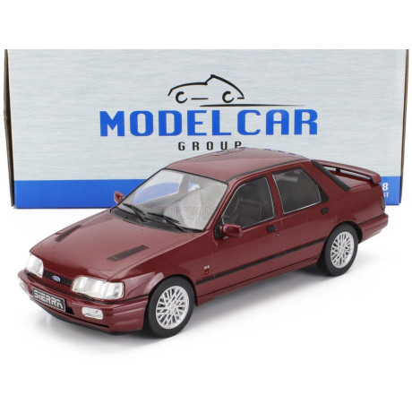 MCG FORD ENGLAND SIERRA COSWORTH 4x4 1990 - DARK RED 1/18