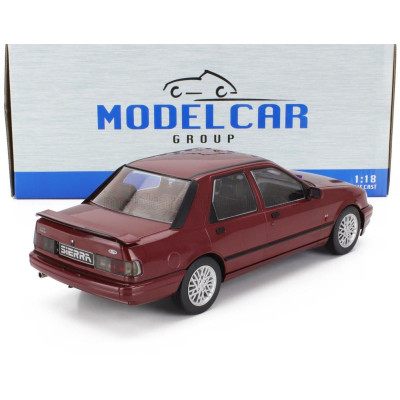 MCG FORD ENGLAND SIERRA COSWORTH 4x4 1990 - DARK RED 1/18