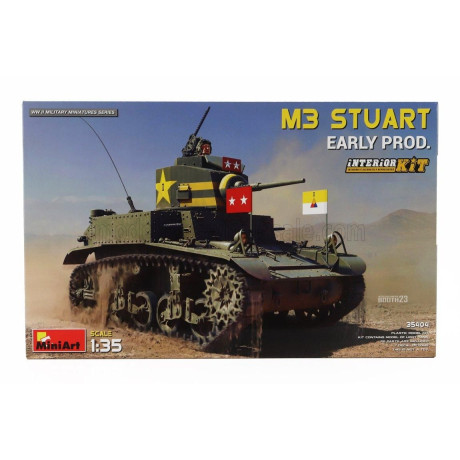 MINIART TANK M3 STUART MILITARY 1945 1/35