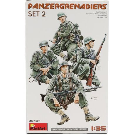 MINIART FIGURES PANZERGRENADIERS MILITARY 1945 1/35