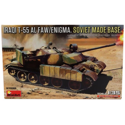 MINIART TANK T-55 AL FAW ENIGMA SOVIET MADE BASE MILITARY 1945 1/35