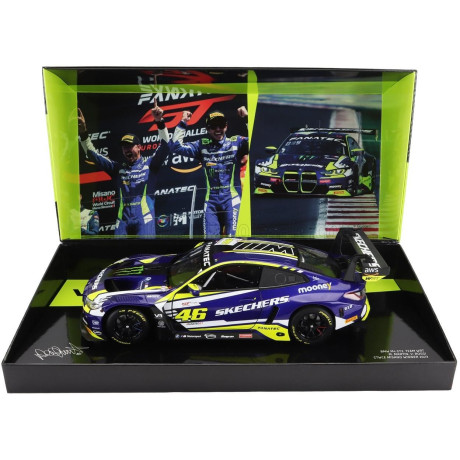 MINICHAMPS BMW 4-SERIES M4 GT3 TEAM WRT N 46 WINNER GTWCE GT WORLD CHALLENGE EUROPE SPRINT CUP MISANO ITALY 2023 - VALENTINO ROS