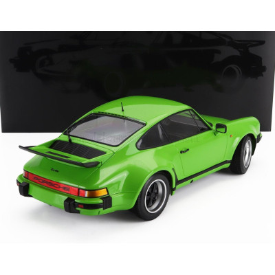 MINICHAMPS PORSCHE 911 930 3.0L TURBO COUPE 1977 - LIGHT GREEN 1/12
