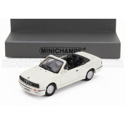 MINICHAMPS BMW 3-SERIES M3 (E30) CABRIOLET OPEN 1988 - WHITE 1/87