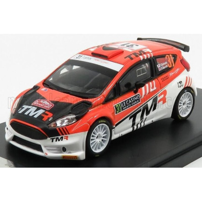 MINIPARTES FORD ENGLAND FIESTA R5 N 31 RALLY MONTECARLO 2019 T.KATSUTA - D.BARRIT - ORANGE WHITE 1/43