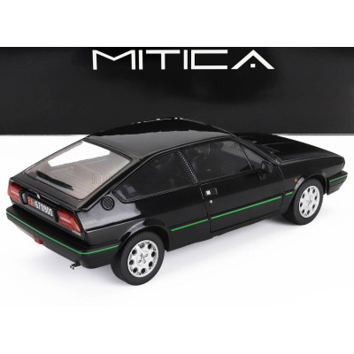 MITICA DIECAST ALFA ROMEO ALFA ROMEO SPRINT 1.5 QUADRIFOGLIO VERDE 1983 - NERO BLACK 1/18
